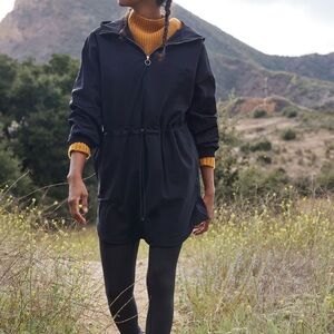 Sweaty Betty Half Zip Jacket with Drawstring Waist